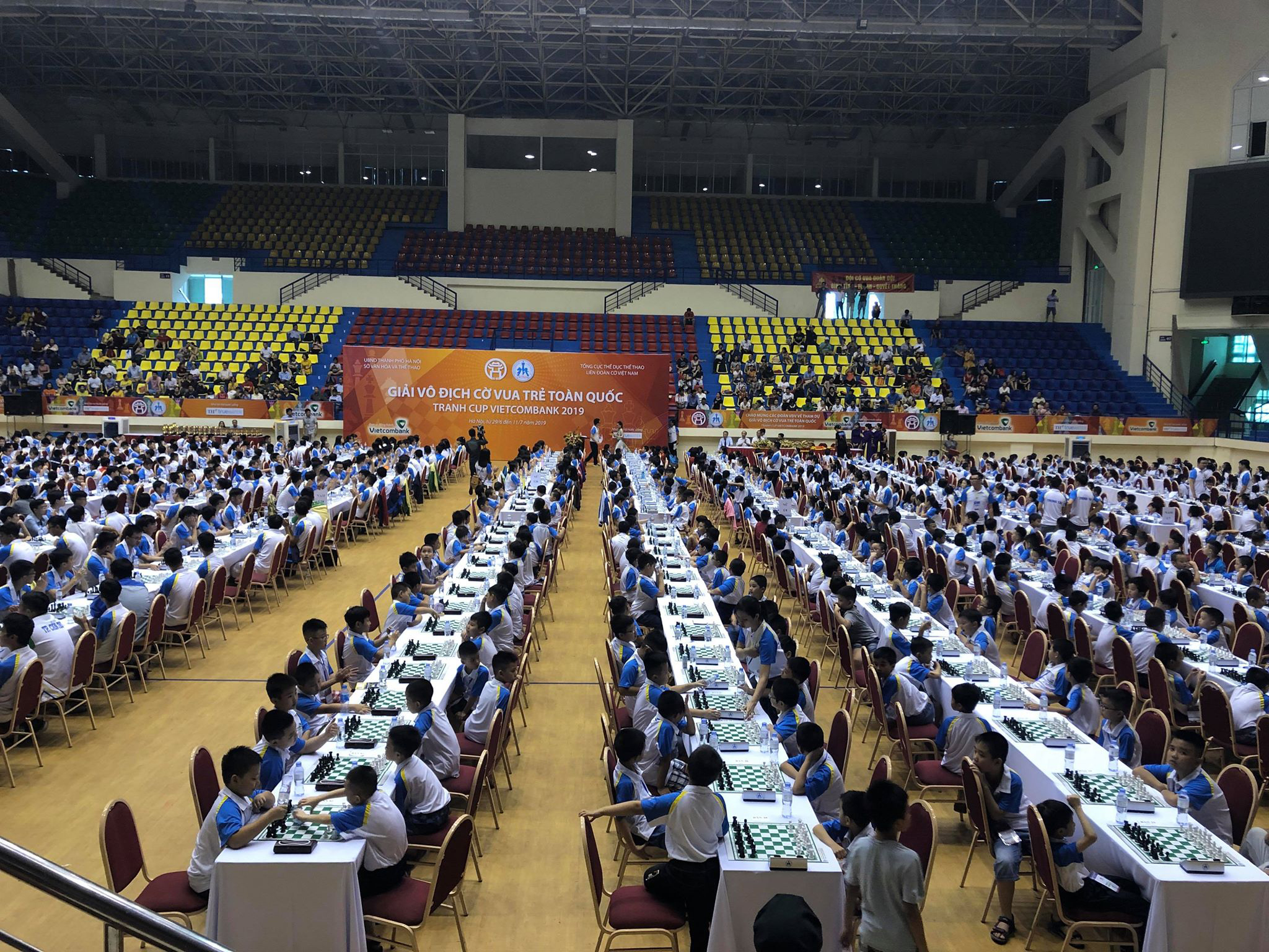 Giải vô địch cờ vua trẻ toàn quốc 2019 - Cúp Vietcombank khai màn với nội dung cờ nhanh hấp dẫn